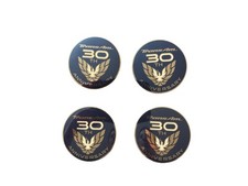 NOS 1999 Pontiac Trans Am 30th Anniversary Blue Center Cap Set 9593626 picture
