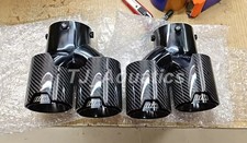 BMW M STYLE CARBON QUAD EXHAUST TIPS | M240i/M340i/M440i (2019-2027) picture