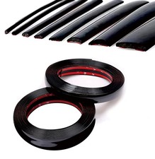 16Ft Glossy Black Automotive Car Exterior and Interior Molding Trim Universal... picture