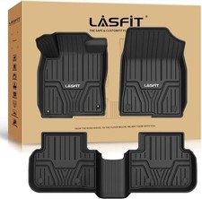 LASFIT Floor Mats for Honda Civic 2022-2026 All Weather TPE Waterproof No Hybrid picture