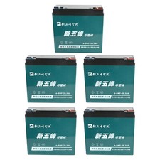 5pc 12V 20AH Battery 6-DZM-20 6-DZF-20 6-DMF-20 for 60V Motor Scooter ATV Quad  picture
