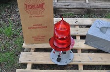 TIDELAND MAXLUMINA ML-155  NAVIGATIONAL BUOY LANTERN BEACON RED LENS NEW picture
