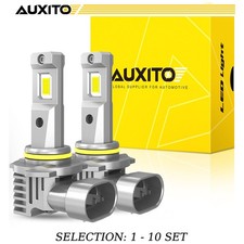 2-20 AUXITO H10 9145 LED Headlight Bulb High Low Beam 6500K White Lamp Canbus M6 picture