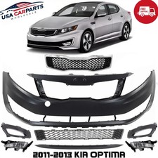 Front Bumper Cover Primed & Grille Assembly Kit  For 2011-2013 Kia Optima picture
