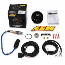 30-0300 X-Series Wideband UEGO Air Fuel Ratio Gauge Kit O2 Sensor 52mm For AEM picture