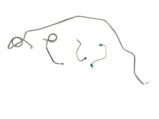4pc Galfan Coated Steel Front Brake Line Kit Fits 71-80 Camaro & Firebird picture