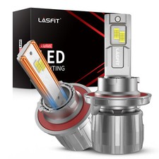 Lasfit H13 9008 LED High Low Beam Headlight Bulb 13000LM Bright 6000K Cool White picture