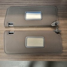 1986 - 1997 Nissan D21. Hardbody Pick Up Sun Visors Left Right dark grey picture