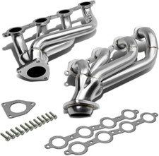 Exhaust Header Manifold For 02-16 Chevy Silverado 1500 2500HD 3500HD 4.8 5.3 6.0 picture