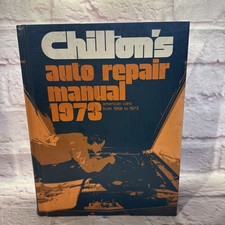 Chillon's Auto Repair Manual 1966-1973 Vehicles Car Maintenance Book Guide picture