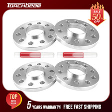 (2) 15mm + (2) 20mm Thick 5x112 66.6mm 12x1.5 Studs Wheel Spacers For Mercedes picture
