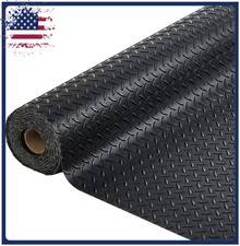 7.8x18 FT Thickened PVC Garage Mats Flooring Roll Garage Car Parking Mats picture