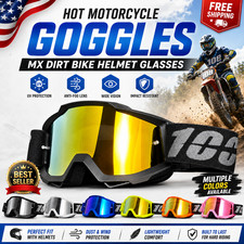 Hot Motorcycle Goggles Men MX Dirt Bike ATV Ski Helmet Glasses Outdoor Sports picture