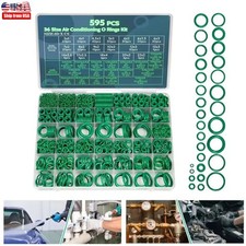 595Pcs Car Air Conditioning O Ring Kit Seal Rubber Assortment 36 Sizes Universal picture