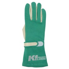 Keiichi Tsuchiya K1 PLANNING Genuine OEM RACING GLOVES GREEN L RG003-GR-L Japan picture