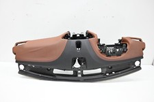 ⭐ 14-21 Maserati Ghibli Dash Dashboard Instrument Panel Cover Leather Brown Oem picture