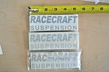 1=SALEEN RACECRAFT SUSPENSION BLACK, SILVER OR GOLD OEM DECALS nos picture