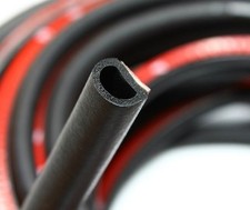 4M BIG D-Shape Car Truck Van Door Rubber Seal Hollow Strip Weatherstrip Sealing picture