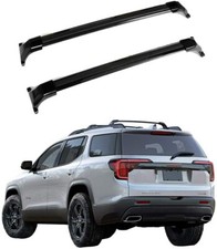 For GMC Acadia 2017-2023 Roof Rack Rail Cross Bar Luggage Carrier Crossbars picture