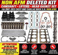 NON AFM Deleted Kit Camshaft Lifters Head Gasket Set For 2007-2013 Chevy GM 5.3L picture