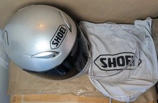 Silver Shoei RF-1100 Helmet Dot Snell Approved: 2 Locking Visors: Sz XXL 7 7/8-8 picture