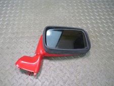 1984-1989 PORSCHE 928 RIGHT DOOR EXTERIOR SIDE VIEW POWER MIRROR GUARDS RED picture