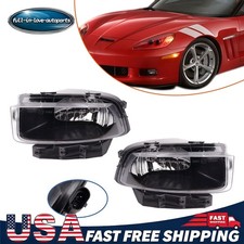 Halogen Fog Lights For Chevrolet Corvette 2005-2013 L&R Side #25942593 #25942592 picture