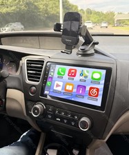 For Honda Civic 2013-2017 Apple Carplay Car Radio Stereo Android 15 GPS Navi BT picture