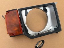 83-91 Mitsubishi Montero GEN 1 RH Passenger OE Headlight Bezel Trim Corner Light picture