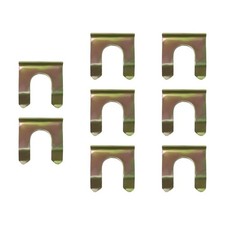 8 PCS Metal Brake Hose Retainer, U Shaped Brake Hose Clips Replacement Brake ... picture