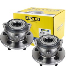 Pair MOOG 513084 4x4 4WD Front Wheel Hub & Bearing For Jeep Wrangler picture