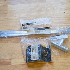 1967 Corvette Expansion Tank Hose Tea, Tank Straps, Bracket. New picture