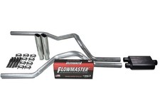 97 - 01 FORD F150 Truck Mandrel Bent Dual Exhaust Includes Flowmaster Muffler picture