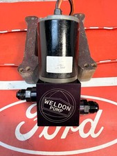 WELDON PUMP  FUEL PUMP ELECTRIC EXTERNAL 80 PSI 180 GPH -12 AN O-RING OLDER ONE picture