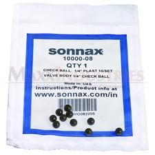 TH350 700 4L60 700R4 4L60E 4L70 .250 Torlon Check Ball 10 Pc Sonnax 10000-08 picture