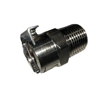 Triumph Gas Tank Fuel Pump Female Metal Quick Release Connector Coupling Coupler picture