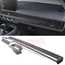 Alcantara Black Dashboard Panel Strip Cover Trim For Honda Civic 11th 2022-2026 picture