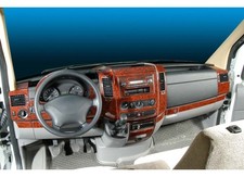 MERCEDES W906 SPRINTER INTERIOR DASH TRIM WOOD 40PCS 2006-2017 MODEL YEARS RHD picture