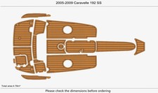 2007 Caravelle 192 SS Cockpit Swim platform 1/4