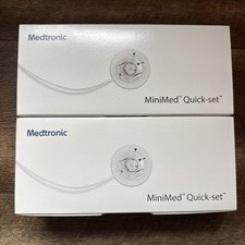 MiniMed Quick-set Infusion SEALED BOXES 10each-9mm/23in MMT-397A Lot of 2 picture