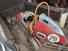 SEE Rare Barn Find Wahlborg 1/4 Midget Race Car Racer Vintage Sprint Indy Nascar picture
