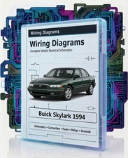 1994 Buick Skylark Complete Color Electrical Wiring Diagrams PDF on USB picture