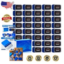 120 Pcs Tire Repair Patches - Durable Rubber, 2.56x3.15
