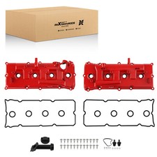 LH&RH Aluminum Valve Cover 13264-ZE01A For 2006-10 Infiniti QX56 V8 5.6L VK56DE picture
