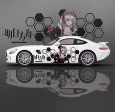 Itasha Custom Car Decals; Anime Inspired Car Decals; Itasha Side Decal,Both Side picture