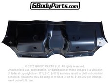 1978-1988 GBody Stamped full length Rear Under Seat Floor Pan *Not for El camino picture