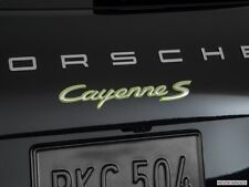 Porsche 958 Cayenne S Hybrid Rear Inscription Badge Genuine Porsche 95855967551 picture