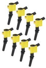 Accel Ignition Coil 140032-8; Super Coil Yellow Coil-On-Plug for Ford 4.6/5.4 2V picture