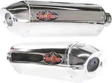 Suzuki GSXR HAYABUSA 08 - 2020 DUAL SLIP ON Exhaust W/ Mid Pipes Voodoo NEW USA picture