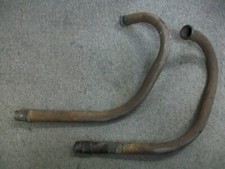 1971 - 1972 Honda SL350 Head Pipes Kick Start Only SL 350 Exhaust Header Vintage picture